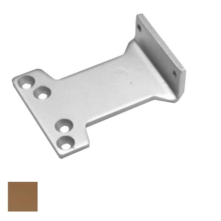 Corbin Russwin Door Closer Bracket, Parallel Hold-Open, 691 Light Bronze 509F49-8-691